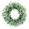 Houzbling Olive Leaf Wreath 28"d Polyester/twig