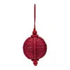 Houzbling Onion Ornament (set Of 6) 3.25"d X 5.5"h Jute