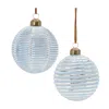 Houzbling Ornament (set Of 12) 3"d Glass