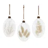 Houzbling Ornament (set Of 12) 5.5"h Glass