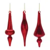 Houzbling Ornament (set Of 12) 6"h Glass