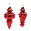 Houzbling Ornament (set Of 6) 6"h, 6.5"h Glass