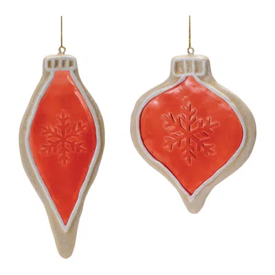 Houzbling Ornament (set Of 6) 6"h, 8"h Resin