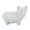 Houzbling Pig Planter (set Of 4) 6"l X 4.5"h Resin