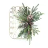 Houzbling Pine And Cone Design 16.5"l X 20.5"h Plastic
