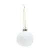Houzbling Pine Cone Ball Ornament (set Of 6) 3"d Porcelain