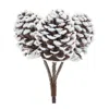 Houzbling Pine Cone Bundle (set Of 6) 11"h Plastic