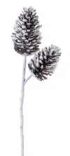 Houzbling Pine Cone Spray 28"h (set Of 6) Plastic