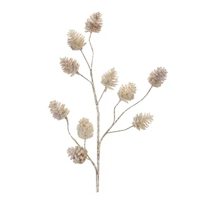 Houzbling Pine Cone Spray (set Of 6) 30"h Plastic