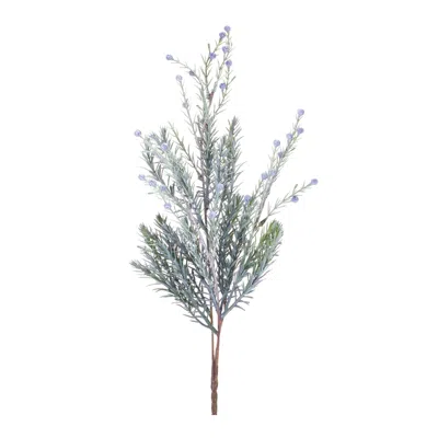 Houzbling Pine Spray (set Of 6) 25.5"h Plastic In Gray