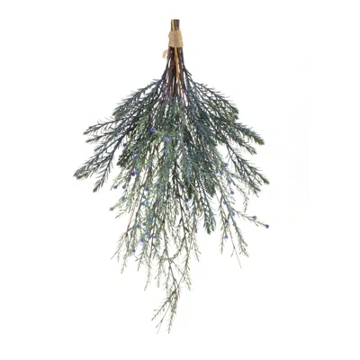 Houzbling Pine Swag 23.25"h Plastic In Green