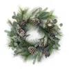 Houzbling Pine/berry/eucalyptus Wreath 24"d Polyester/pvc
