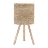 Houzbling Planter 10"d X 10"h Wood/mdf
