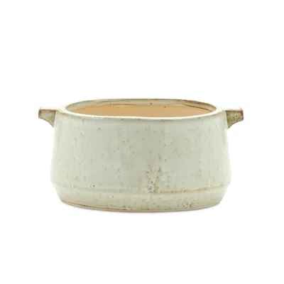 Houzbling Planter 3.5"h Terra Cotta In White
