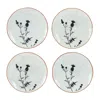 Houzbling Plate (set Of 4) 8"d Ceramic