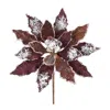 Houzbling Poinsettia Stem (set Of 2) 27"h Polyester
