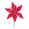 Houzbling Poinsettia Stem (set Of 2) 19.75"h Polyester