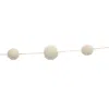 Houzbling Pom Pom Garland (set Of 2) 6'l Polyester