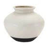 Houzbling Pot 9"d X 7.5"h Ceramic