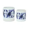 Houzbling Pot (set Of 2) 4.5"d X 5"h, 5.5"d X 6"h Ceramic