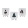 HOUZBLING POT (SET OF 3) 5.5"D X 6.25"H DOLOMITE