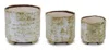 Houzbling Pot (set Of 3) 5"h, 6"h, 7"h Terra Cotta