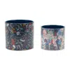 Houzbling Pot (set Of 4) 4.5"d X 5.25"h, 6.25"d X 5.5"h Dolomite