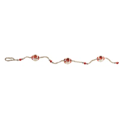 Houzbling Reflector Ornament Garland 6.5'l Glass In Multi