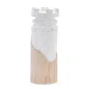 Houzbling Rook Chess Piece (set Of 2) 11"h Wood
