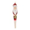 Houzbling Santa Drop Ornament (set Of 12) 7.25"h Wood