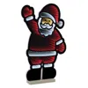 Houzbling Santa Infinity Light 22.5"h Acrylic Ul Plug Included