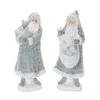 Houzbling Santa (set Of 2) 11.5"h Resin