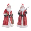 Houzbling Santa (set Of 2) 12.5"h Terra Cotta