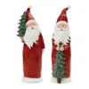 Houzbling Santa (set Of 2) 15"h Resin