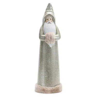 Houzbling Santa (set Of 2) 17"h Terra Cotta In Metallic