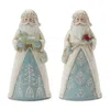 Houzbling Santa (set Of 6) 5"h Resin