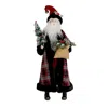 Houzbling Santa W/tree 27.5"h Polyester/resin