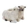 Houzbling Sheep Planter (set Of 2) 5"h Resin