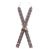 Houzbling Ski Ornament (set Of 2) 22"h Wood/jute