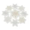 Houzbling Snowflake Doily (set Of 3) 17"d Polyester