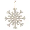 Houzbling Snowflake (set Of 4) 16"d Wood