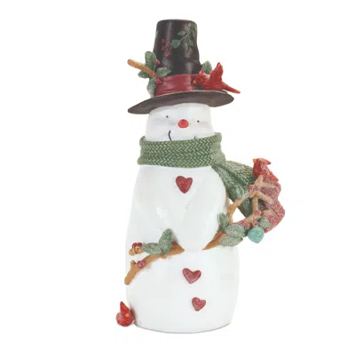 Houzbling Snowman 8.25"h Resin