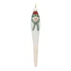 Houzbling Snowman Drop Ornament (set Of 12) 7.25"h Wood