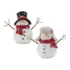 Houzbling Snowman (set Of 4) 6"h Resin