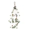 Houzbling Snowy Pine Garland (set Of 2) 46"l Pvc