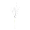 Houzbling Snowy Tinsel Branch (set Of 12) 43"h Plastic