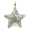 Houzbling Star Ornament (set Of 4) 6.5"h Iron