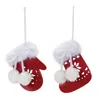 Houzbling Stocking And Mitten Ornament (set Of 12) 4"h Metal