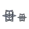 Houzbling Tabletop Décor (set Of 2) 4"sq, 6"sq Iron