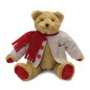 Houzbling Teddy Bear W/coat 14"h Polyester